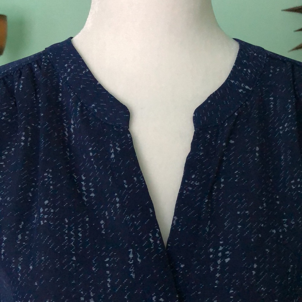 Dalia dark blue blouse size S